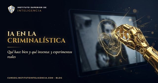 Inteligencia artificial en la criminalística: qué hace bien y qué inventa (3 experimentos reales)