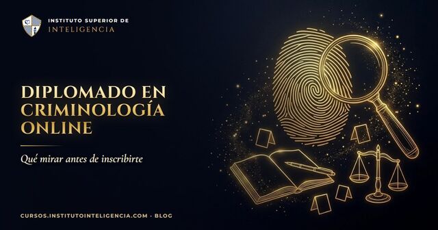 Diplomado en criminología online: qué mirar antes de inscribirte