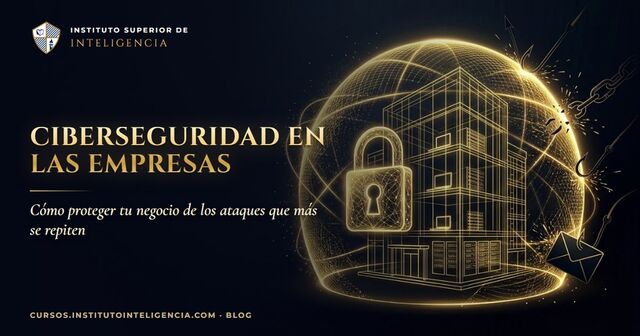 Ciberseguridad en las empresas: cómo proteger tu negocio de los ataques que más se repiten