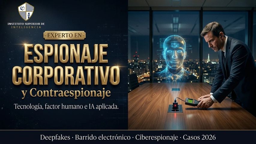 Experto en Espionaje Corporativo y Contraespionaje