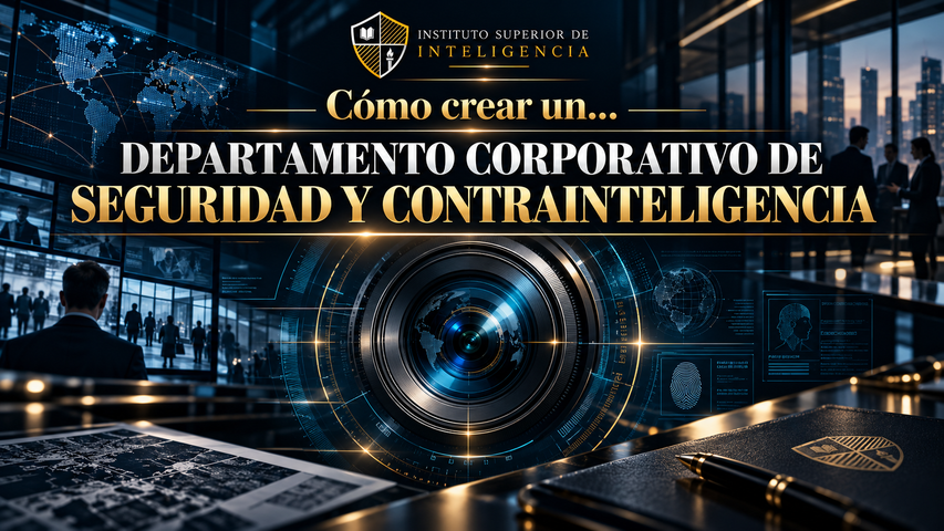 Creando un Departamento Corporativo de Seguridad y Contrainteligencia