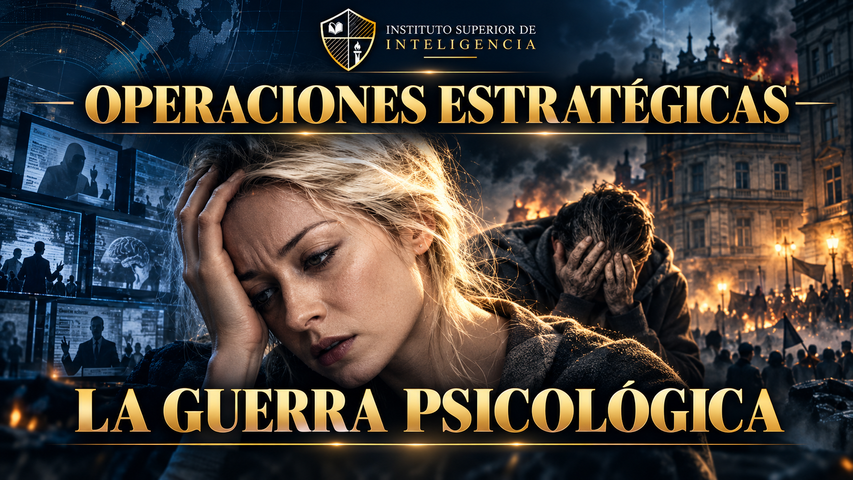 OPERACIONES ESTRATEGICAS - LA GUERRA PSICOLOGICA