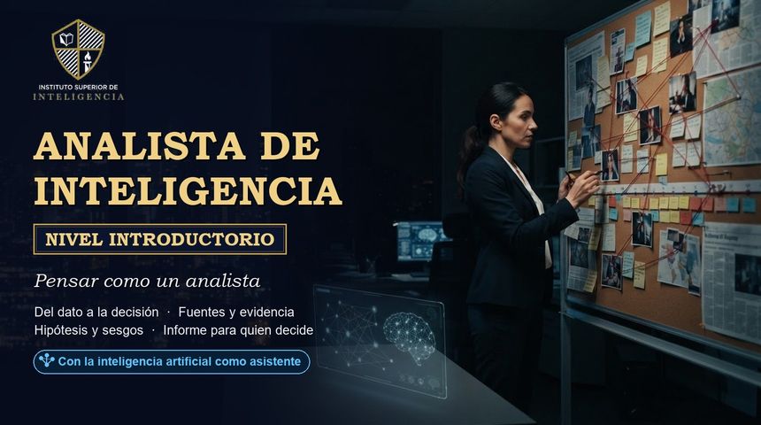 Analista de Inteligencia – Nivel Introductorio: pensar como un analista