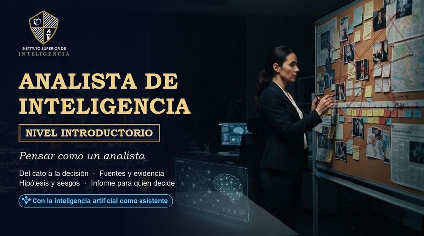 Analista de Inteligencia – Nivel Introductorio: pensar como un analista