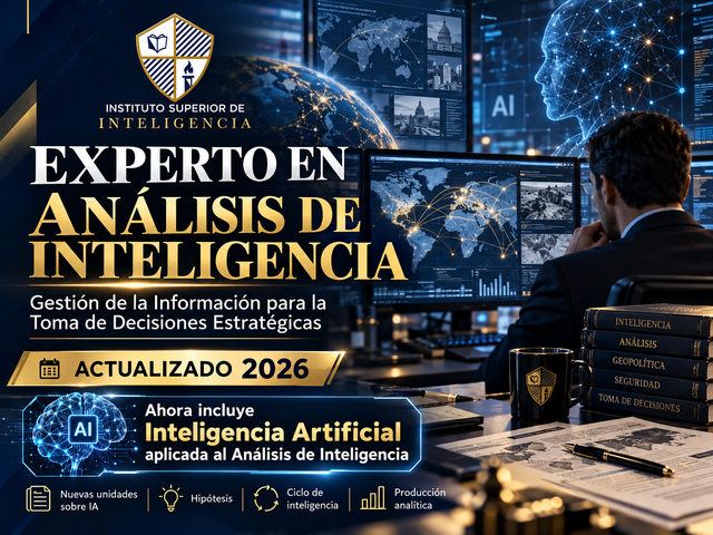 Experto en Análisis de Inteligencia - Gestión de la Información para la Toma de Decisiones Estratégicas