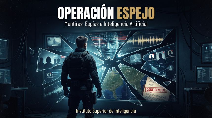 OPERACIÓN ESPEJO – Mentiras, Espías e Inteligencia Artificial: tu primera misión como agente de inteligencia