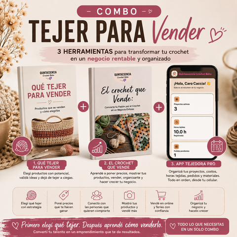 COMBO TEJER PARA VENDER
