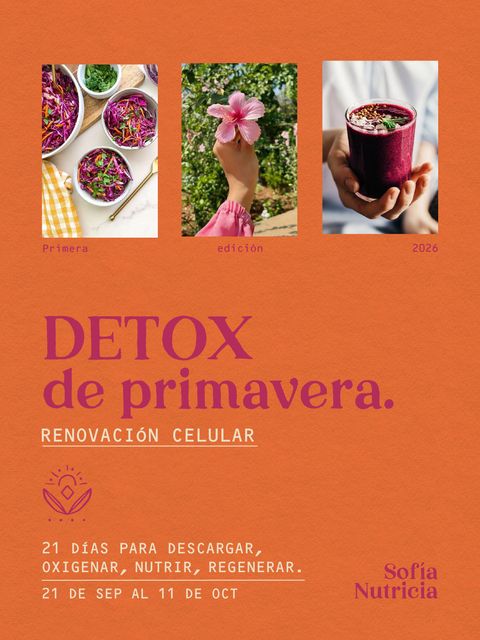 DETOX PRIMAVERA + Renovación Celular