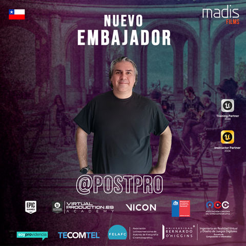 Embajador Oficial del Evento ICVFX 2024