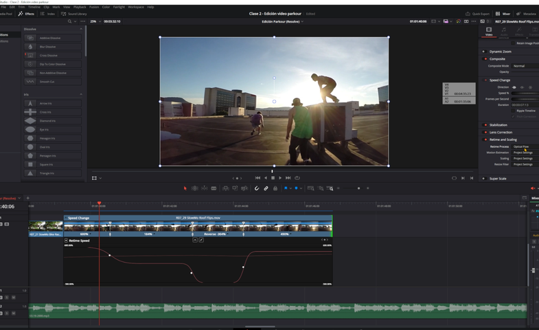 POSTPRODUCCIÓN AVANZADA CON DAVINCI RESOLVE STUDIO 21