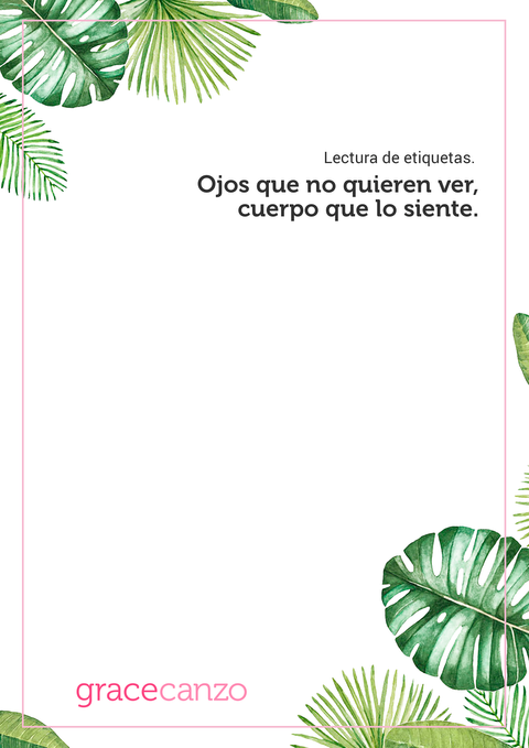 Lectura de etiquetas