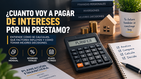¿Cómo saber cuánto voy a pagar de intereses por un préstamo?