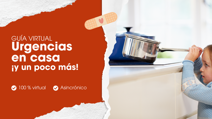 Primeros auxilios para bebés y niños: guía virtual de urgencias en casa