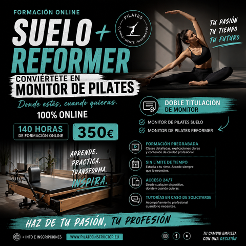 Monitor de Pilates Reformer y Suelo MAT