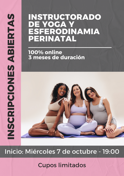Instructorado de Yoga y Esferodinamia Prenatal-Postparto