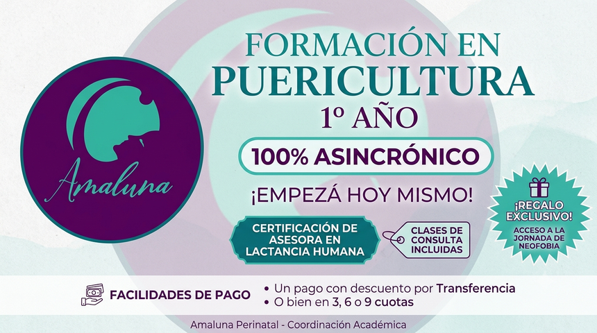 Asesoría en lactancia - 1er año Puericultura