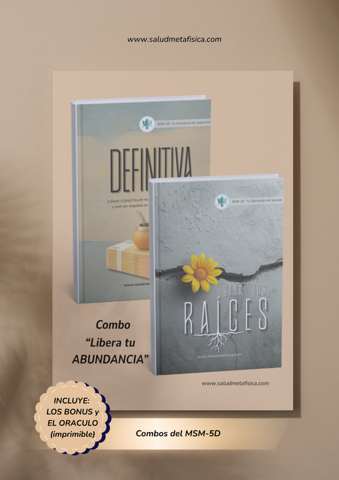 Combo: Libera tu ABUNDANCIA 