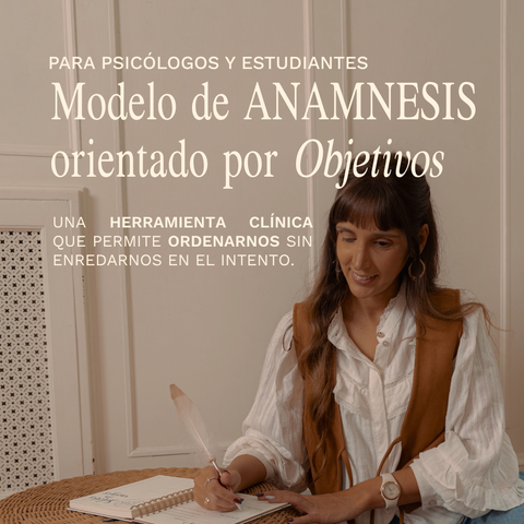 Modelo de Anamnesis orientado por OBJETIVOS || PSICOHERRAMIENTA para tu consultorio