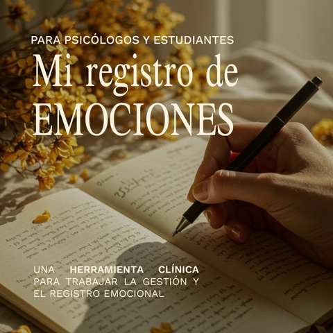Mi primer registro EMOCIONAL || PSICOHERRAMIENTA para tu consultorio