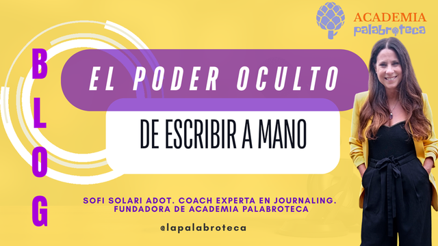 EL PODER OCULTO DE ESCRIBIR A MANO