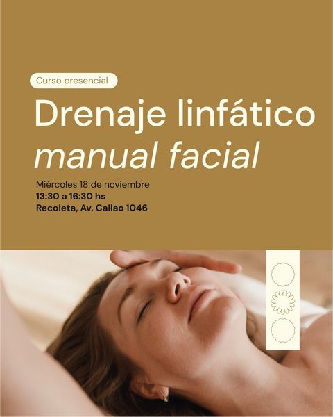 Drenaje Linfático Manual Facial