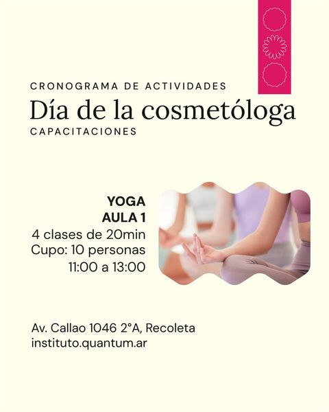 Clase de Yoga - Clase 1 de 11 a 11.20hs