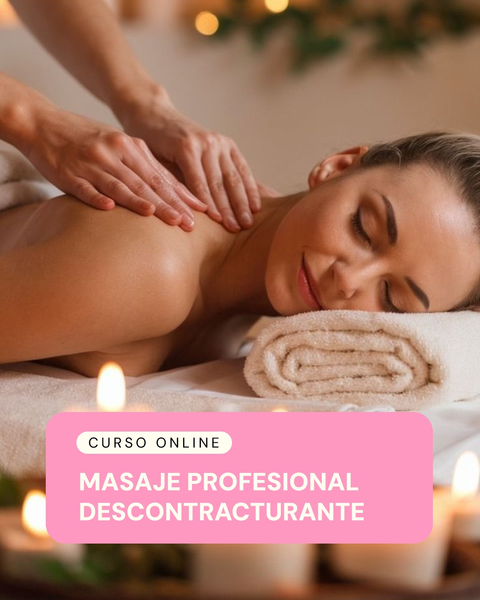 Masaje profesional Descontracturante 