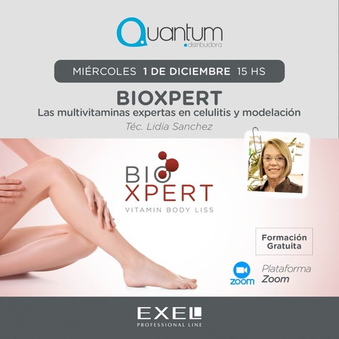 BIOXPERT: Multivitaminas expertas en Celulitis y Modelación. - LABORATORIO EXEL