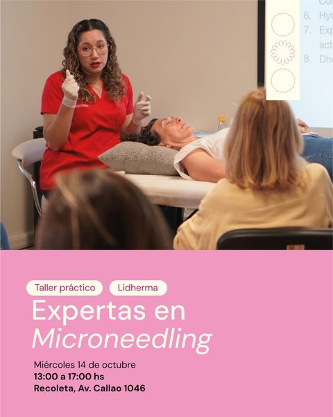Taller Práctico: Expertas en Microneedling 