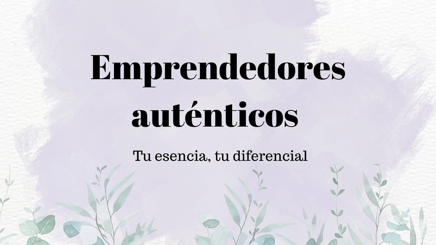 Emprendedores autenticos