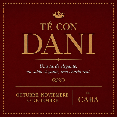 Té con Daniela De Lucía
