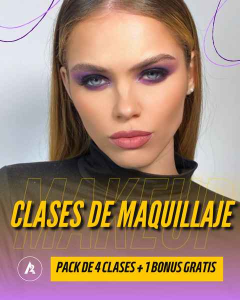 Pack 4 Clases de Maquillaje