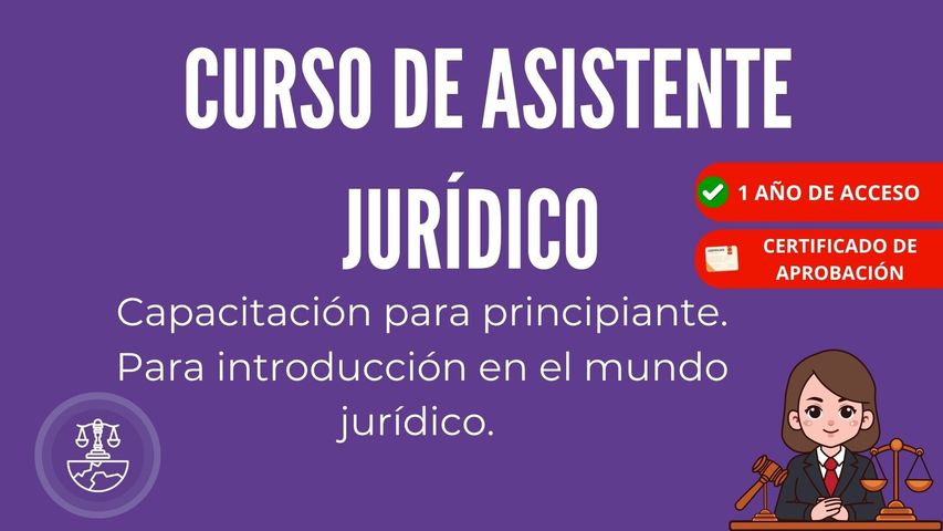 CURSO ASISTENTE JURÍDICO