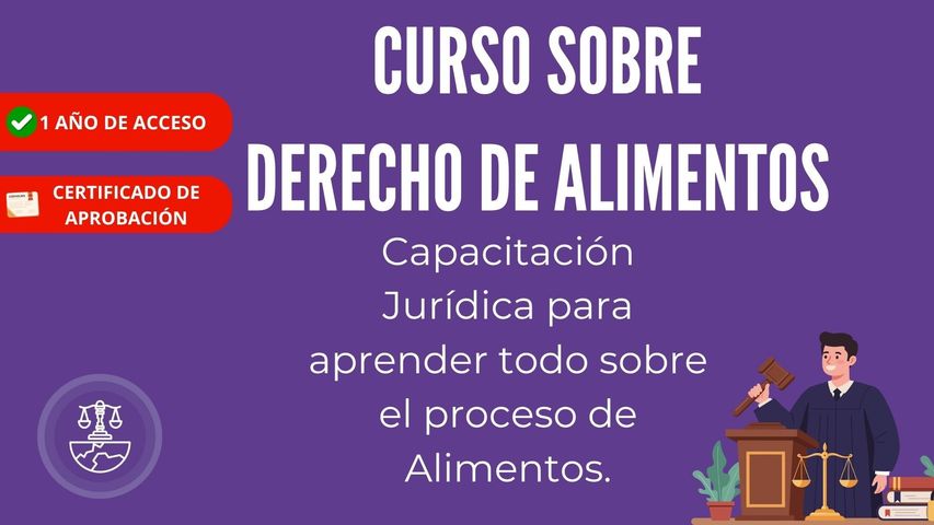 Curso Derecho de familia: Alimentos 