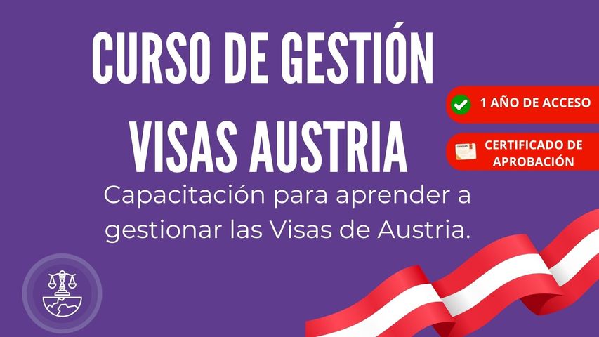 Curso Gestión Visas de Austria