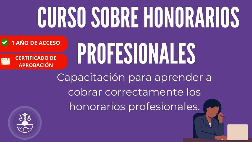 CURSO HONORARIOS PROFESIONALES