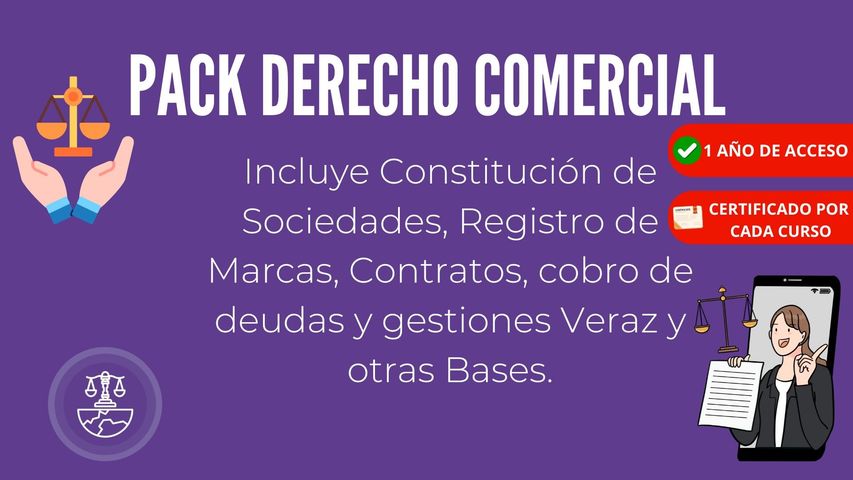 PACK DERECHO COMERCIAL