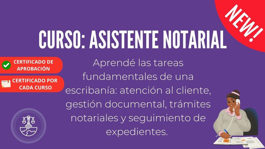 Curso Asistente Notarial