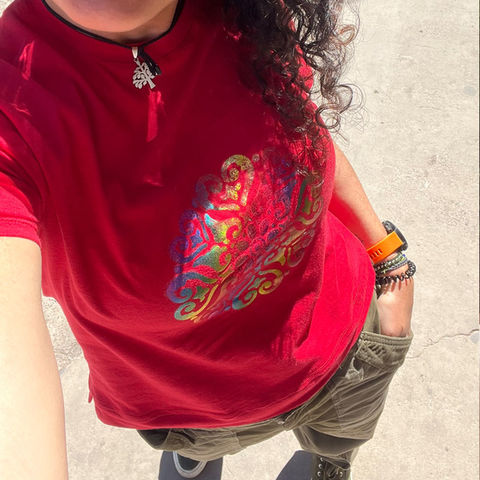 remera básica cuello redondo