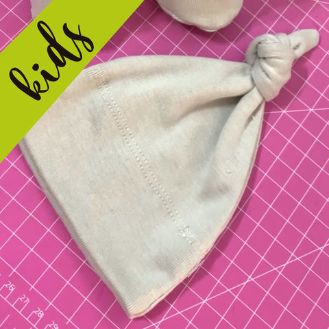 gorrito de algodón para recién nacido