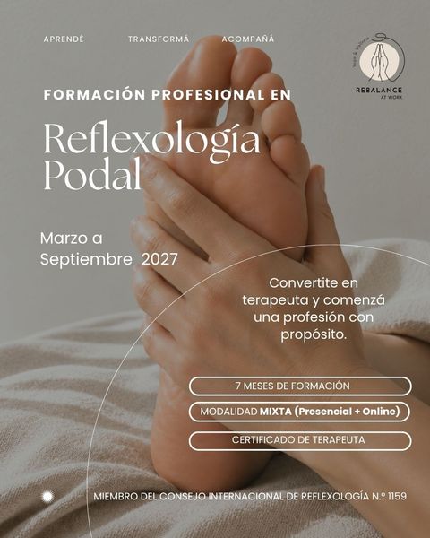 FORMACIÓN PROFESIONAL EN REFLEXOLOGÍA PODAL