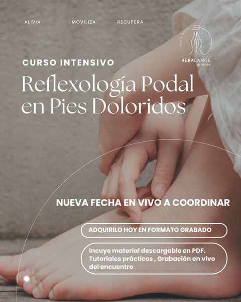 REFLEXOLOGÍA EN PIES DOLORIDOS 
