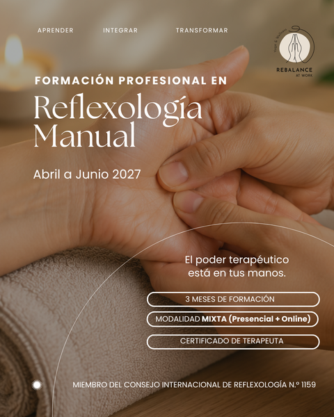 FORMACIÓN PROFESIONAL EN REFLEXOLOGÍA MANUAL