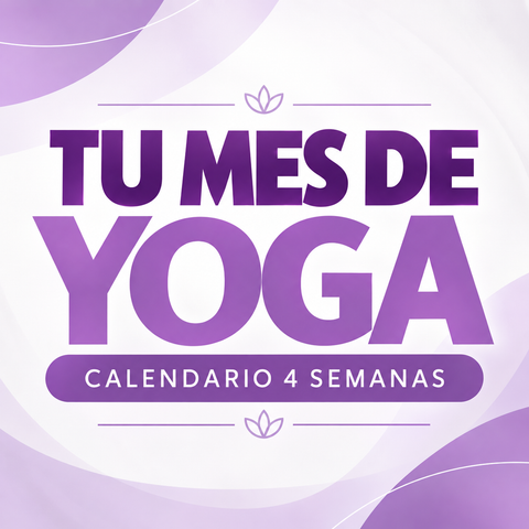 CALENDARIO TU MES DE YOGA