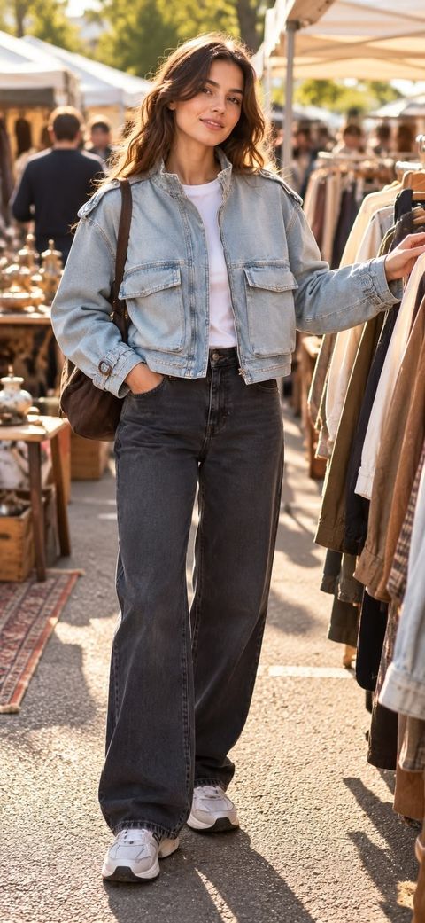 CHAQUETA CARLOTA DENIM