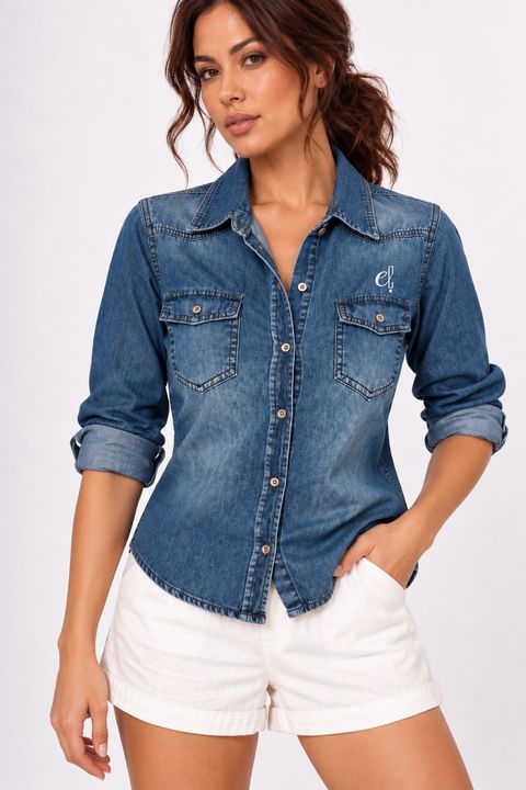CAMISA DE JEAN WILD LOVE