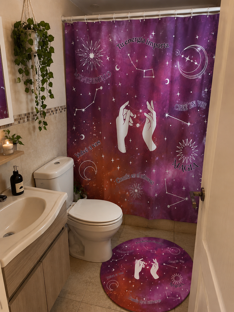 CORTINA DE BAÑO MI UNIVERSO 