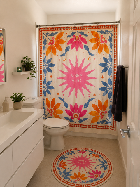 Cortina de Baño Vibra Alto