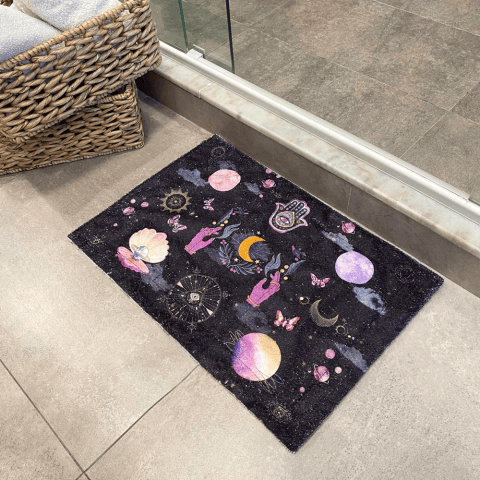 ALFOMBRA DE TOALLA - UNIVERSO CHIC