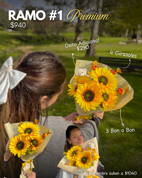 Ramo Flores Amarillas #1 premium